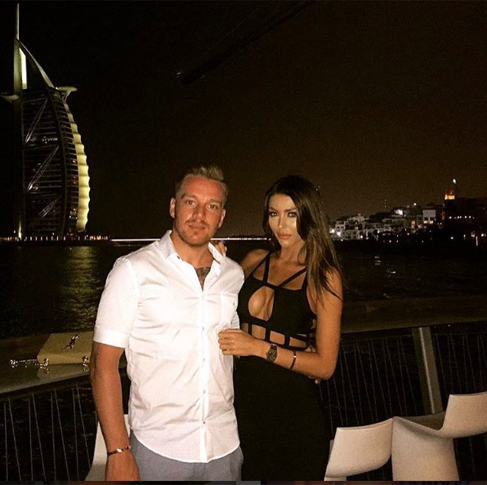 Jamie O'Hara and new girlfriend