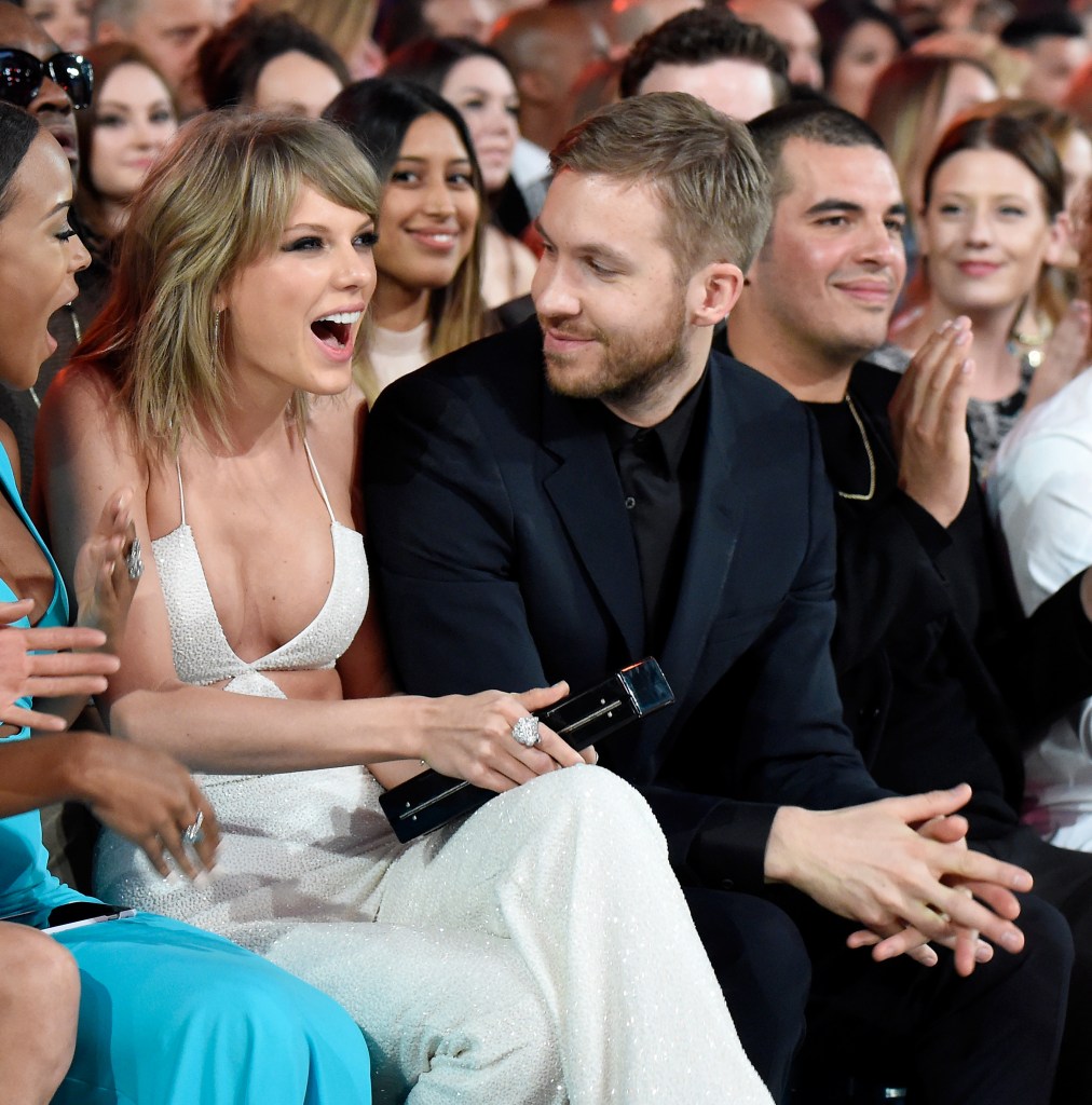 Calvin's girlfriend Taylor has yet to comment on the horrific smash