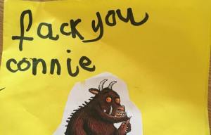Cute little girl sends thank-you note for her birthday present… and gets the spelling hilariously wrong