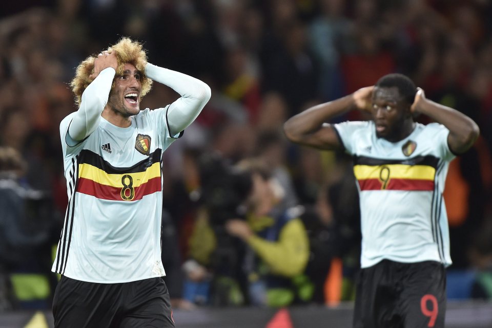 Lukaku missed some golden chances against Wales