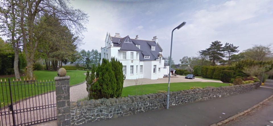 James Turnbull's £1.4 million home is located in Bridge of Weir, Renfrewshire