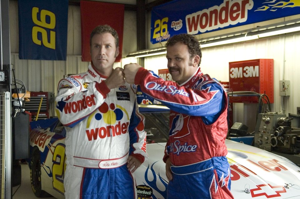 The pair starred in Talladega Nights: The Ballad of Ricky Bobby 