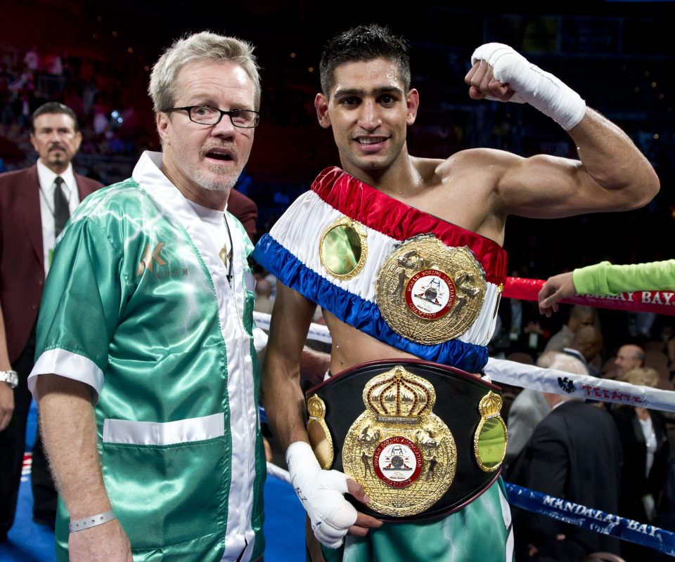 Amir Khan had won the Super lightweight world championship during his career
