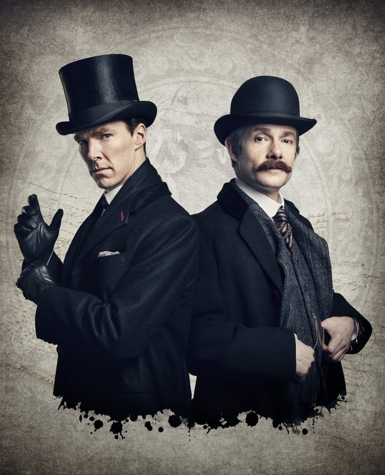 Benedict Cumberbatch and Martin Freeman in the BBC's Sherlock