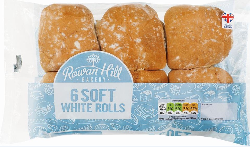 Burger buns are a bargain 45p
