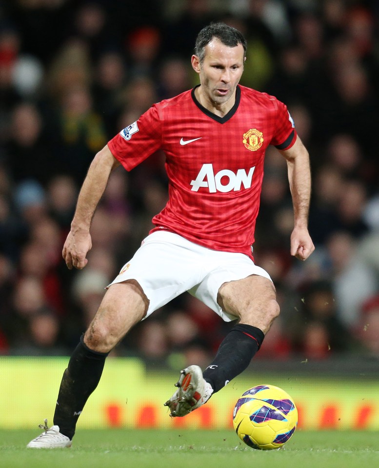 Ryan Giggs incredibly got his hands on 13 Premier League crowns at Man United
