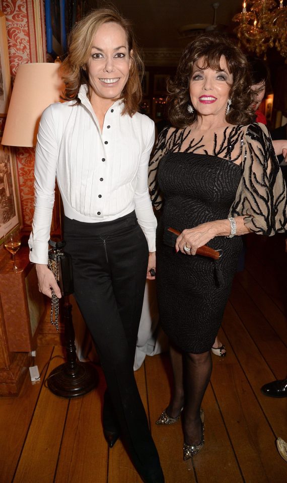 Tara was known for mingling with the rich and famous