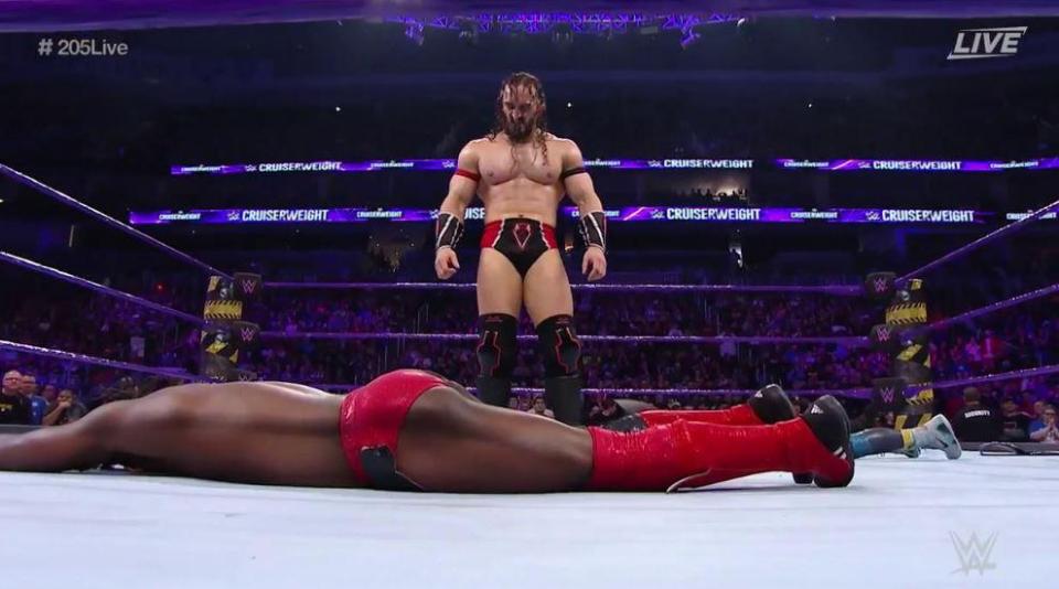 Newcastle star Neville returned to terrorise the cruiserweight division