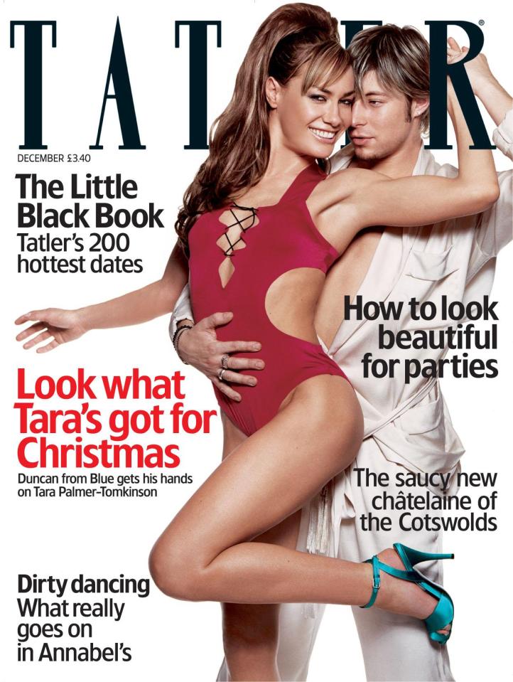 Tara and Duncan did a Tatler front cover together