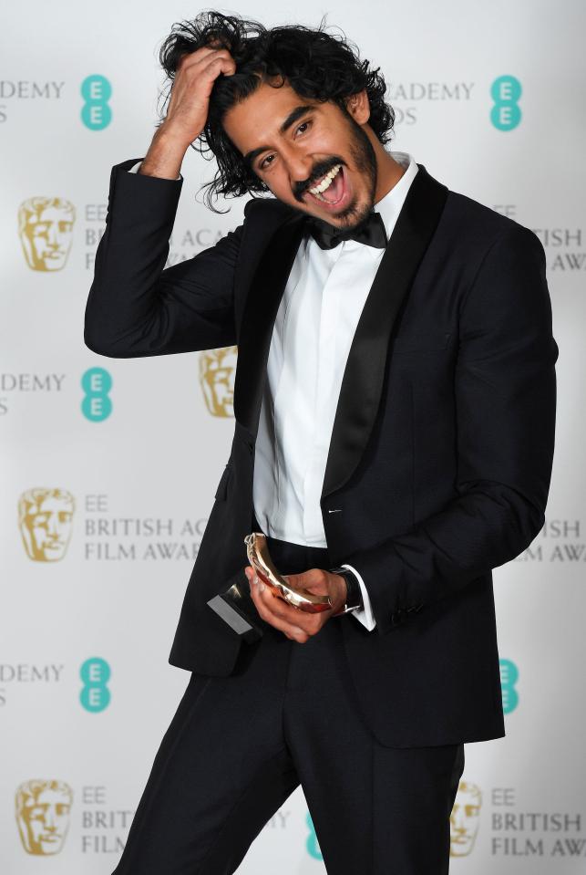  Dev Patel won Best Leading Actor for his role in Lion