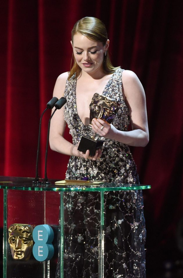  The 28-year-old won the award for Best Leading Actress