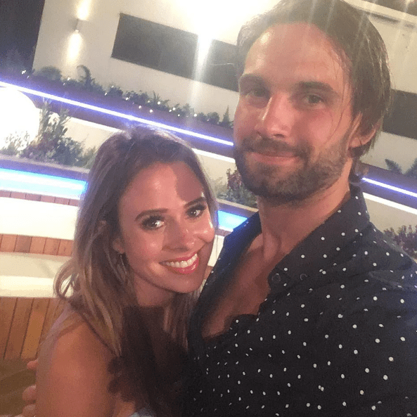 Camilla Thurlow and Jamie Jewitt finished in second place