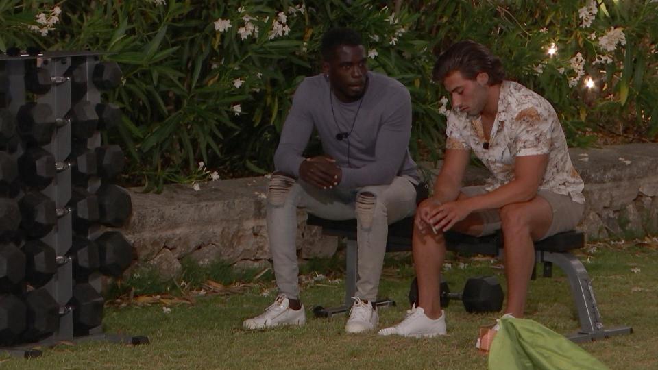 Marcel, pictured with Kem, said he was thrilled to be putting pen to paper