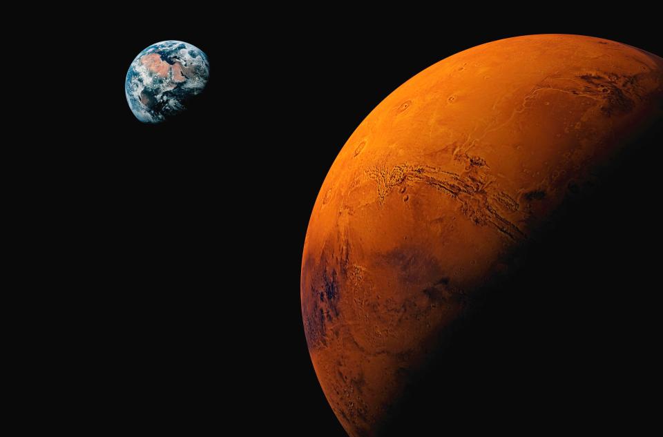  Many people believe that aliens live on Mars - while one man claimed there were secret child sex slaves on the planet