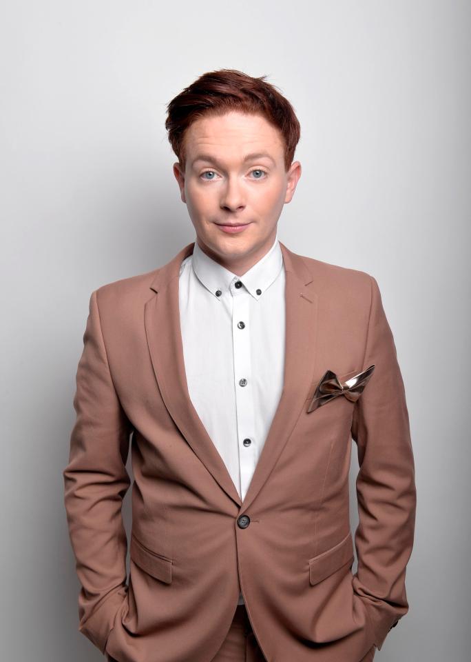  Can he keep his sense of humour when he's dancing on ice?