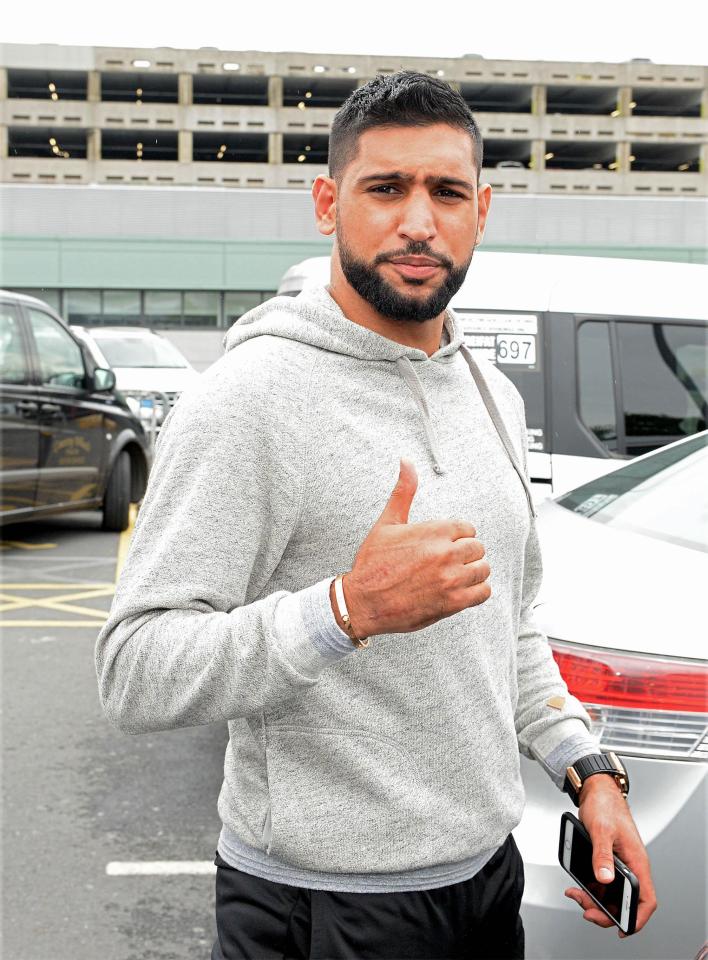  Khan claimed his wife had cheated on him with Anthony Joshua