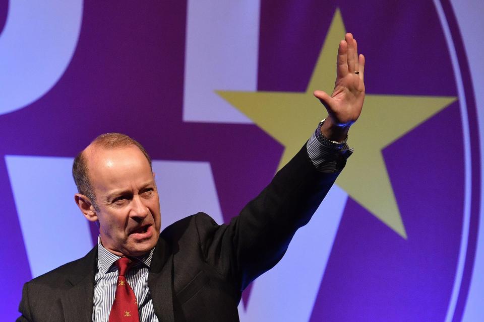  Henry Bolton was the surprise winner of Ukip's leadership election this afternoon