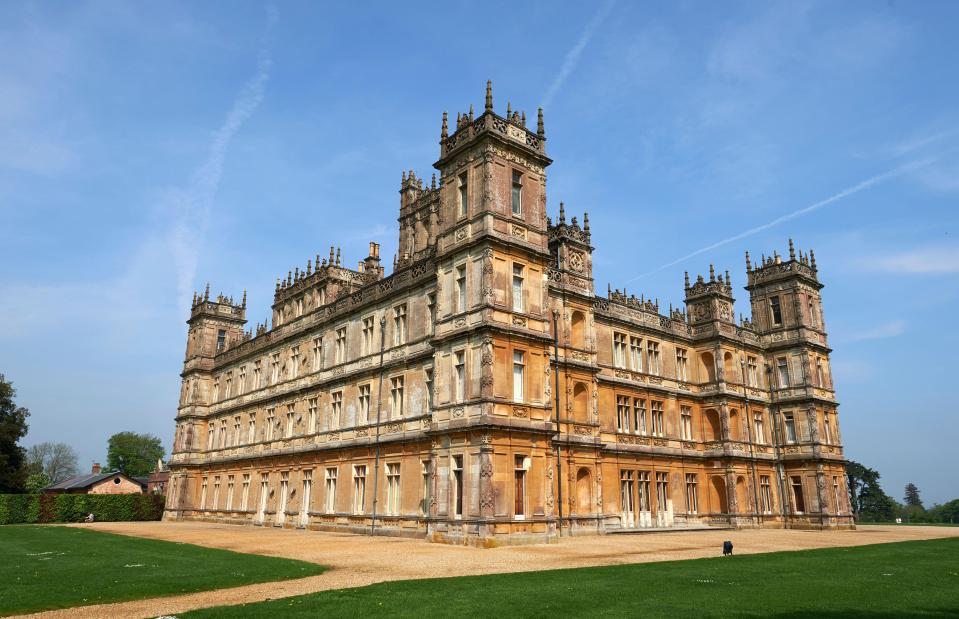 Highclere Castle from Downton Abbey