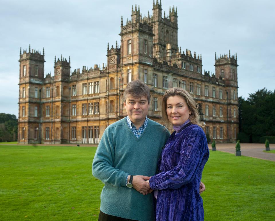 Highclere Castle from Downton Abbey