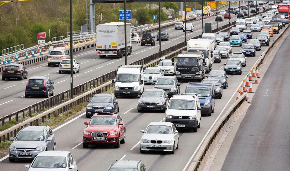  Mr Farage blamed the M4 traffic on immigration