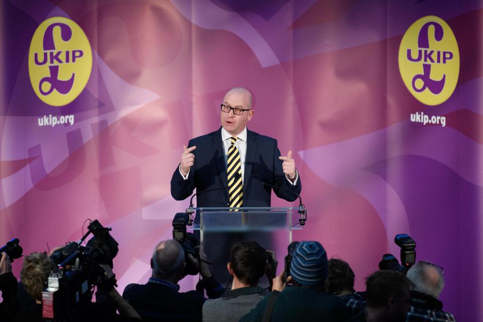 Paul Nuttall came under scrutiny for his dubious CV