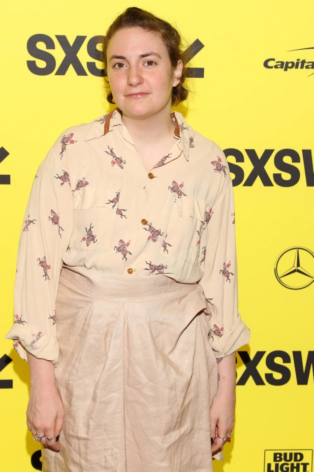  Lena Dunham is "favourite" according to bookmakers Paddy Power