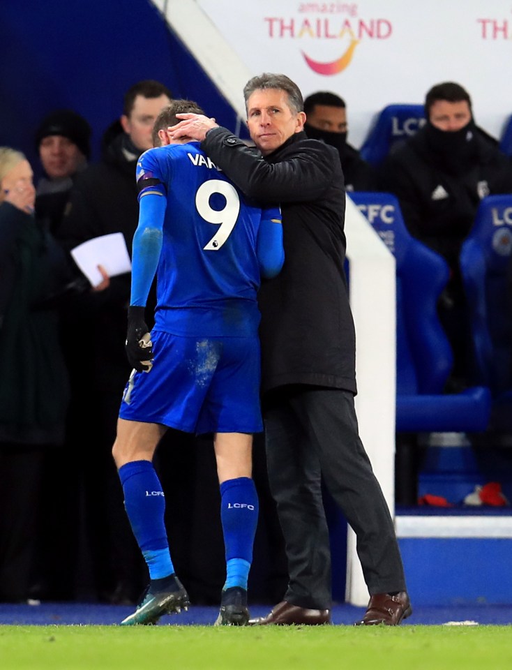 Vardy will not be too gutted that Puel got the boot after admitting he struggled with the Frenchman's style of football