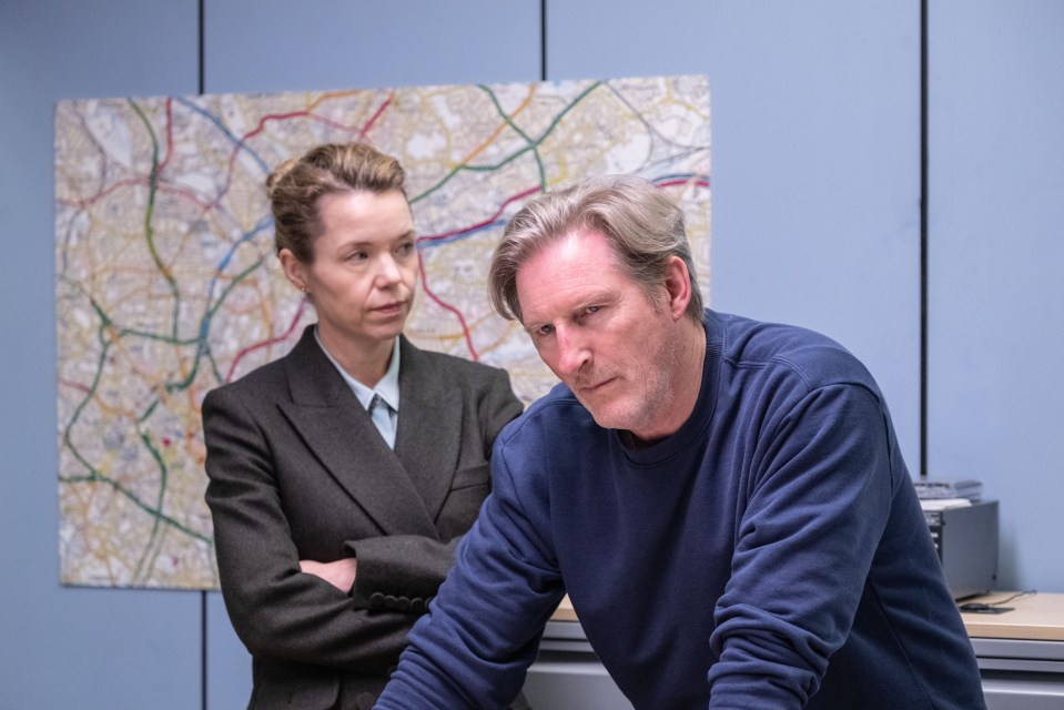  Anna's character accuses Superintendent Hastings of being a 'bent copper'