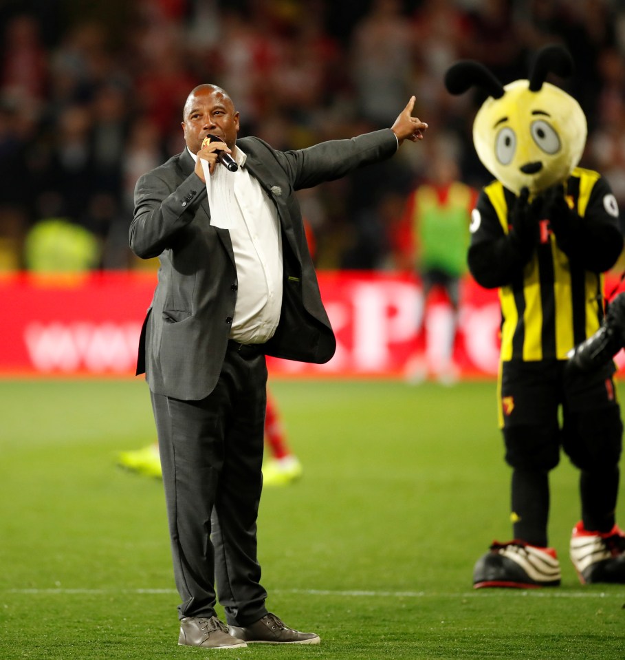  John Barnes has revealed how he slept next to homeless people in his bid to watch the Reds against Spurs