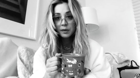  Kaley has been posting a series of videos on her Instagram under the tag Cup of Cuoco