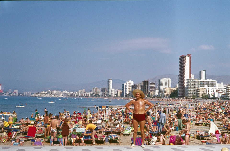  Gran Canaria's beaches were rammed in its Seventies package holiday heyday