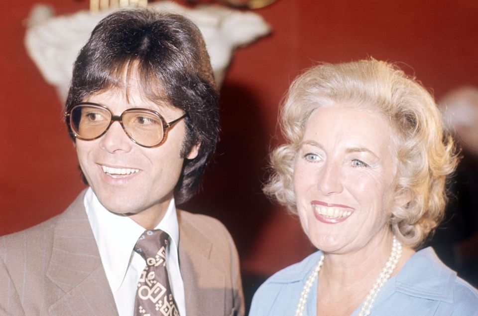 She was much admired by fellow singers such as Cliff Richard, who today hailed her as an icon