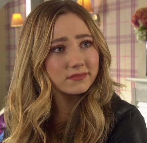 Ruby has played Perri on Hollyoaks since 2013