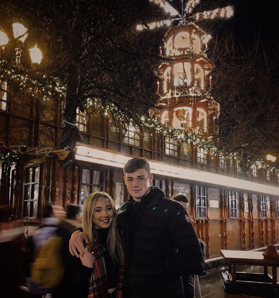 The pair were seen visiting the Christmas markets
