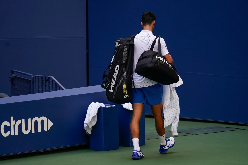 Djokovic's moment of madness cost him his place in the tournament