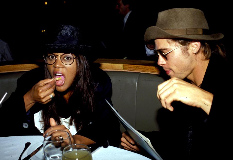Brad Pitt enjoyed a very brief fling with actress Robin Givens