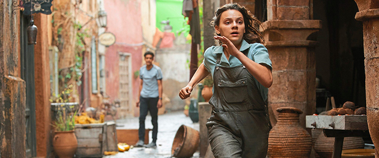 The world of Cittàgazze, featured in Series Two, was actually filmed in Wolf Studios in Wales