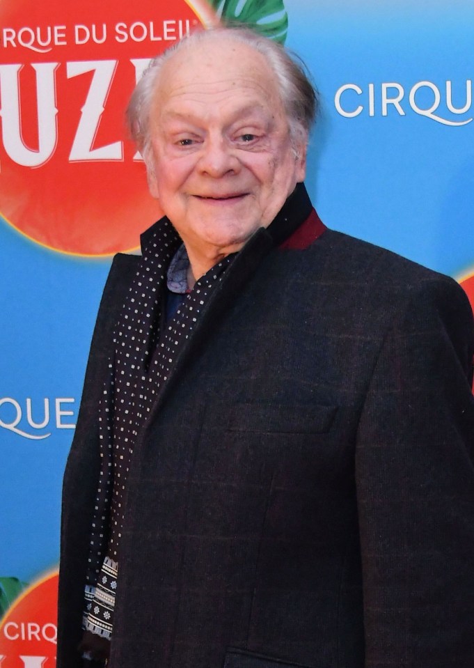 The comedy legend at Cirque Du Soleil in London in January this year