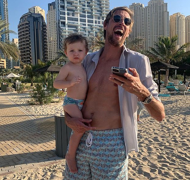Peter Crouch and Abbey Clancy jetted off to Dubai with their kids just before Tier 4 was announced, but did not break the rules