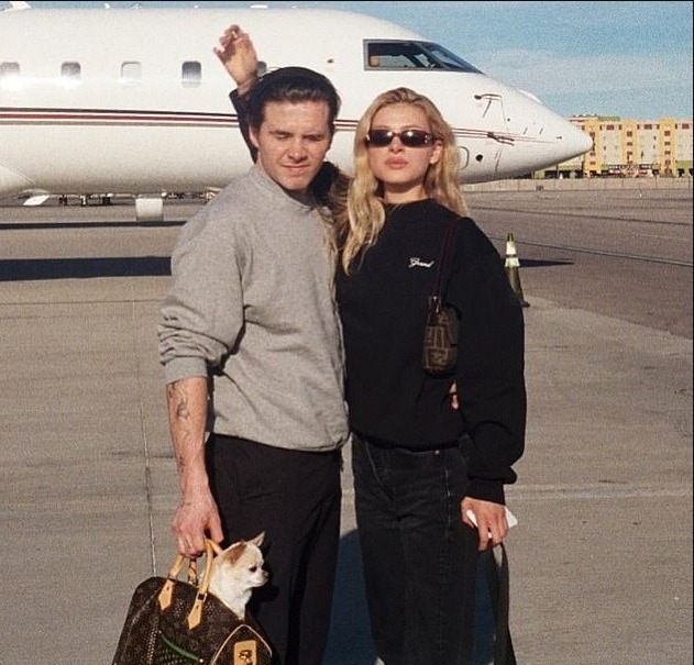 Nicola got engaged to Brooklyn Beckham last July