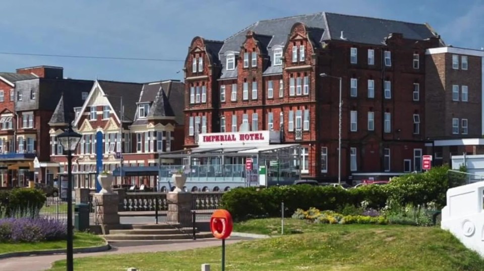 The Imperial Hotel in Great Yarmouth serves lunch, afternoon tea and dinner daily and its terrace has stunning views over Norfolk's North Beach