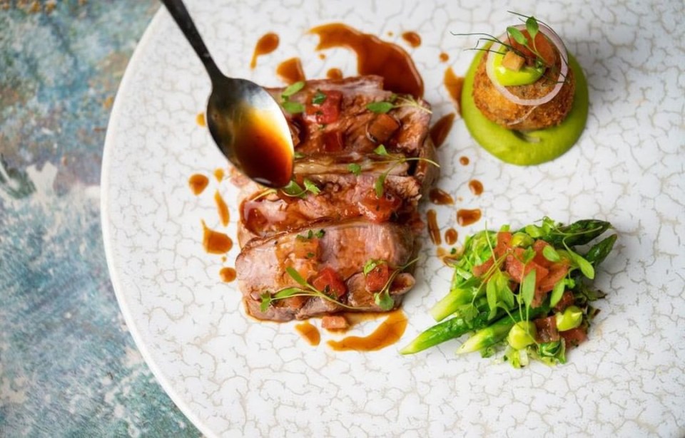 Enjoy al-fresco dining at he Feversham Arms Hotel & Verbena Spa in North Yorkshire