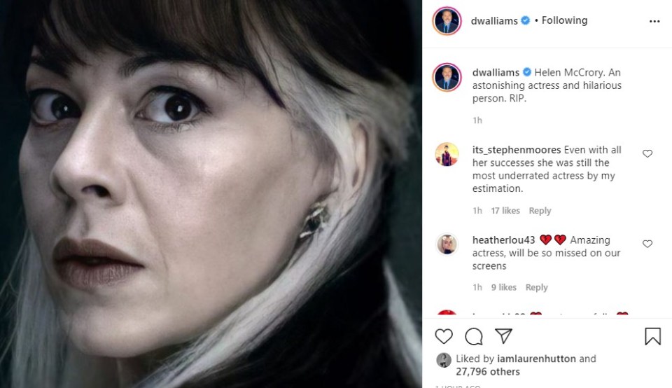 David Walliams described Helen as 'astonishing'