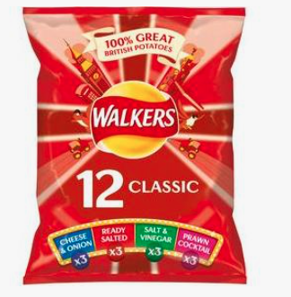 Tesco, Iceland and Sainsbury's were offering the best prices for these packs of Walkers crisps