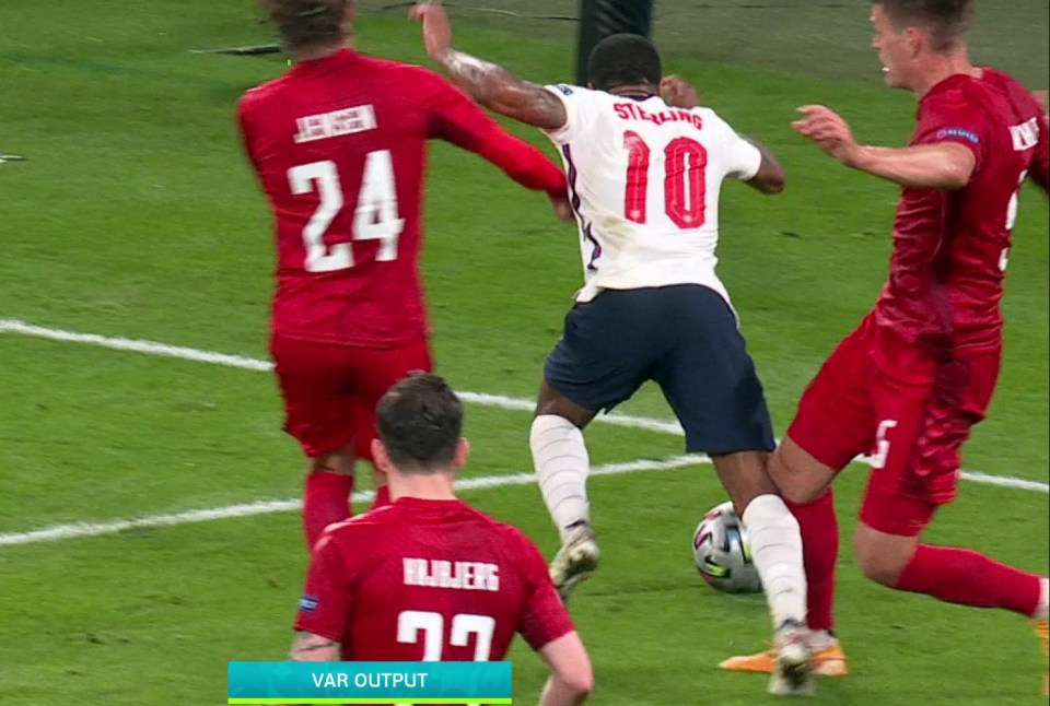 Raheem Sterling won England's decisive penalty