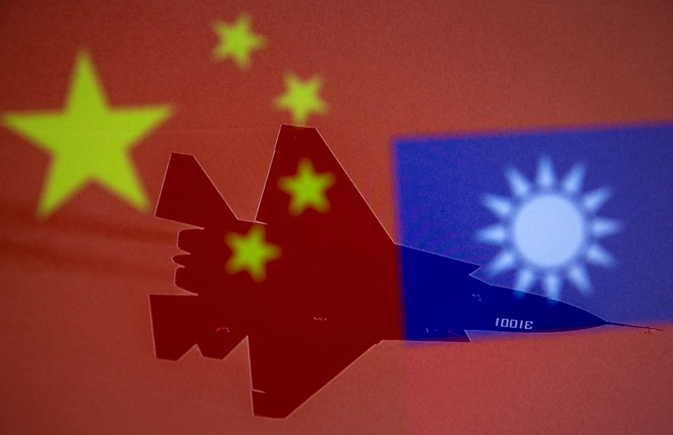 The Communist regime in Beijing launched into a tirade against the US and its allies after 56 Chinese warplanes crossed into Taiwan's air defence zone