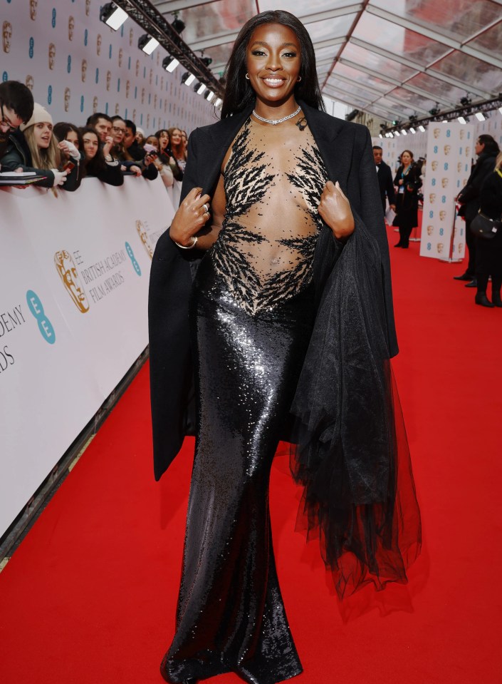 Strictly's AJ Odudu dazzled on the Baftas red carpet
