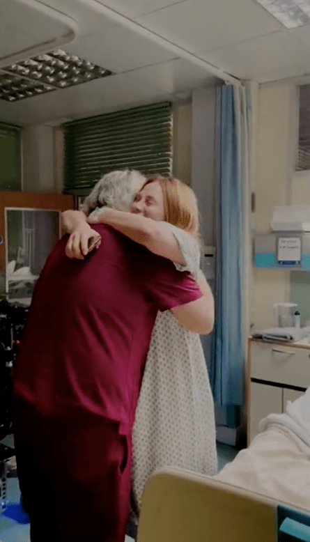 The cast and crew of Holby City have filmed a farewell video