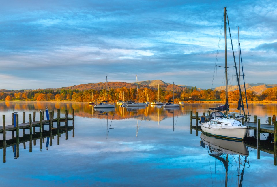 UK, England, Cumbria, Lake District National Park, Windermere, Ambleside