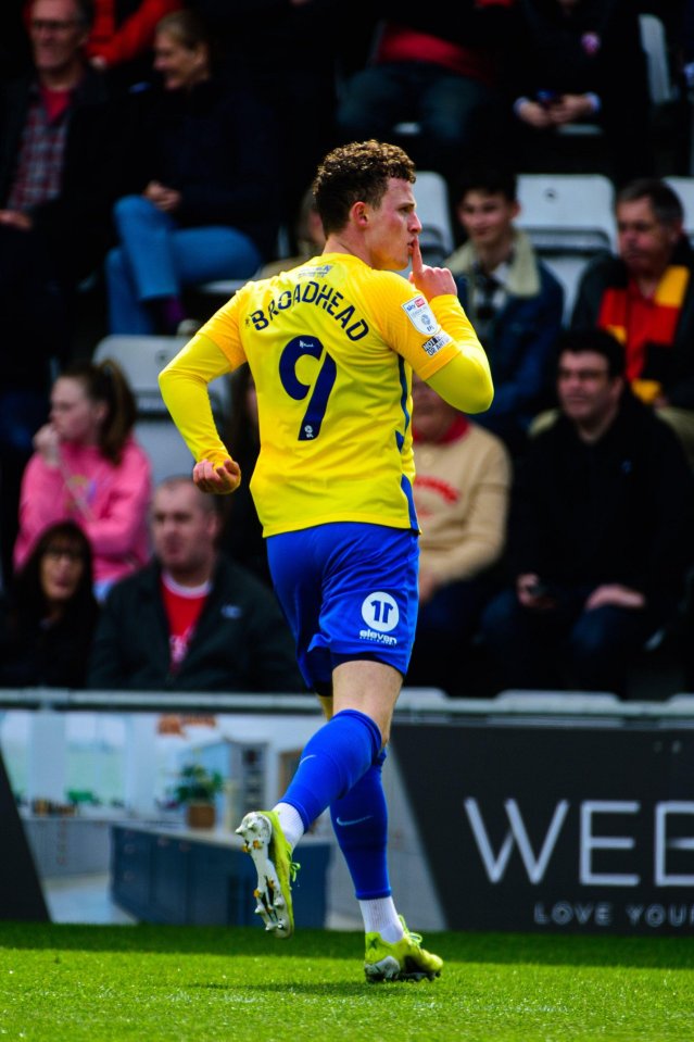 Nathan Broadhead has been in red-hot form for both Ipswich and Wales this season